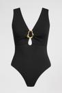 body regata decote v Liso