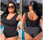 Body Regata Feminina Plus Size