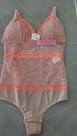 Body rendado Rosa