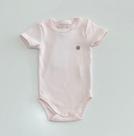 Body RN/GG Grow Up Rosa Bebê Algodão Egípcio Básico