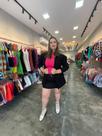 Body rosa Plus size tamanho unico