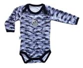Body Santos Camuflado Manga Longa Oficial