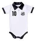 Body Santos Polo Branco Torcida Baby