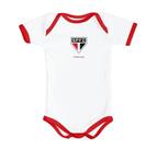 Body São Paulo Oficial Branco - Torcida Baby