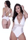 Body sem Bojo Feminino Decote Profundo com Detalhe em Renda - c4 BODY POCAH