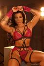 Body sensual Desejo sem bojo, acompanha ligas e persex