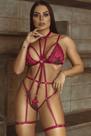 Body sensual Desejo sem bojo com aplicação bordada