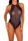 Body Sexy com Renda e Tule Sombra Sensualle