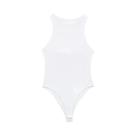 Body Skinny Sem Mangas com Decote Halter e Botão de Pressão - Playsuit Sexy para Mulheres