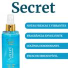 Body splash colonia, desorante secret - soul cosmeticos