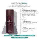 Body Splash Desodorante Colônia Malbec 200ml