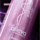 Body Splash Glow Shimmer Alleva Fragrâncias Únicas de Baunilha Aroma Doce Perfume Marcante com Brilho e Fixação 200 ml F