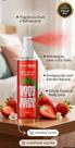 Body Splash Morango Dermachem 200ml Cheiro de Fruta Fresca e Banho Tomado
