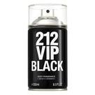 Body Spray 212 Vip Black 250ml Carolina Herrera Original