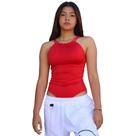 Body Trançado Básica Casual Tecido Suplex - Vermelho Body Trançado Básica Casual Tecido Suplex - Vermelho