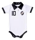 Body Vasco Da Gama Bebe Recem Nascido Branco Ou Rosa Oficial - Branco - P (0-3 meses)