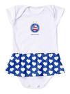 Body Vestido Bahia Corações Torcida Baby