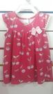 Body vestido bebê cerejinhas Body vestido bebê cerejinhas