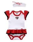 Body Vestido São Paulo com Tiara Oficial Body Vestido São Paulo com Tiara Oficial