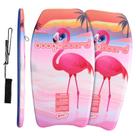 Bodyboard Boogie Board Wham-O 84 cm com coleira de pulso, pacote com 2