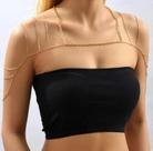 Bodychain borychain de Braço Ombreira banhado Ouro e Prata