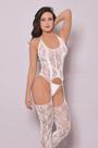 Bodystocking Tentador Branco
