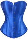 Bodysuit feminino ADELCE com corpete azul com cadarço XS-7XL