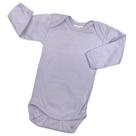 Bodysuits Healthy Body Healthy Body, da cabeça aos pés, algodão orgânico, 6-12 m de lavanda