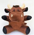 Boi de pelúcia animal da fazenda bichinho com 30 cm boizinho Boi de pelúcia animal da fazenda bichinho com 30 cm boizinho