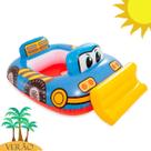 Boia Baby Bote Kiddie Trator Retroescavadeira Azul Intex Boia Baby Bote Kiddie Trator Retroescavadeira Azul Intex