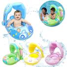Boia Bote Bebê Fralda Infantil Inflável Proteção Cobertura Boia Bote Bebê Fralda Infantil Inflável Proteção Cobertura