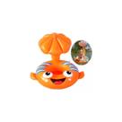 Boia bote inflável com cobertura proteção solar bebe e criança