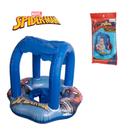 Boia / Bote Inflavel Fralda Com Cobertura Homem Aranha