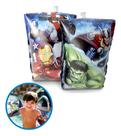 Boia Braço Infantil Vingadores 23x14cm Até 20kg Piscina
