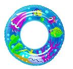 Boia Circular de Cintura Inflável Infantil com Franja Fundo do Mar 60 cm Boia Circular de Cintura Inflável Infantil com Franja Fundo do Mar 60 cm