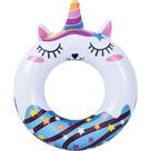 Boia Circular Inflável Infantil Donuts Panda ou Unicórnio 1 Unidade Sortido - Jilong
