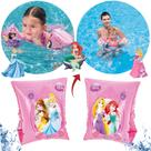 Boia De Braço Inflável Princesas Disney Menina Infantil Ntk