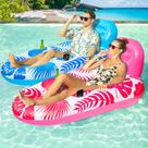 Boia de Piscina FindUwill - Pacote com 2 Cadeiras Grandes para Adultos