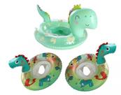Boia Dinossauro Com Fralda Infantil Piscina Mar