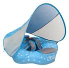 Boia Flutuante Infantil Piscina C/ Capota Solar Nash COR:AZUL