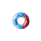 Boia infantil circular para piscina praia homem aranha inflável 56 cm