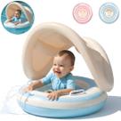 Boia Infantil Com Toldo Inflável Baby Float Para Piscina
