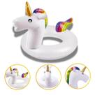 Boia inflavel circular unicornio colorful 56cm Boia inflavel circular unicornio colorful 56cm