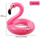 Boia Inflável De PVC Para Adultos Em Formato De Flamingo Para Festas Na Piscina