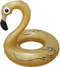 Boia Inflável Especial Gigante Redonda Flamingo Dourado BelFix Boia Inflável Especial Gigante Redonda Flamingo Dourado BelFix