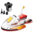 Boia inflável jet ski intex verão + bomba de inflar elétrica