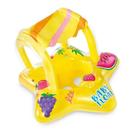 Boia inflável para bebe com fralda e cobertura intex
