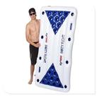 Boia inflável Pool Lounge Beer Pong de 6 pés com porta-copos