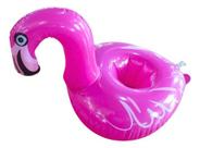 Boia Porta Copos Latas Inflável Piscina Modelos Cor Rosa-chiclete