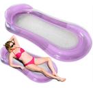 Boia Rede Inflável Piscina Luxo Conforto Premium Top 1,55 m COR:LILÁS